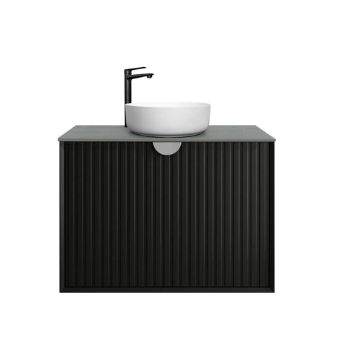 Vanity MARLO Wall Hung 750mm Matte Black
