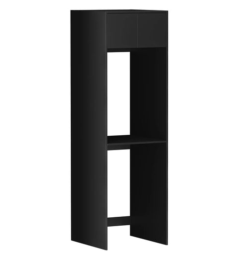 Hampshire Black Tall Washing Machine Cabinet (2100mm)
