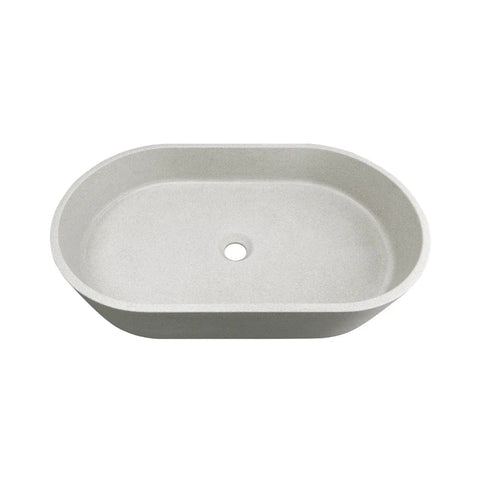 CLAYTON Concrete Linen Basin (Oval: 600x350x120)