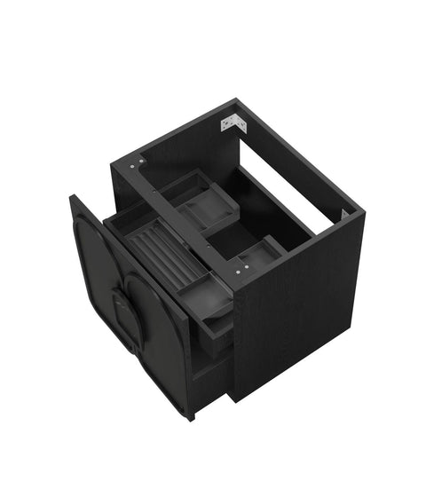 BALMORAL Mark II Wall Hung Vanity Black Oak (All Sizes)