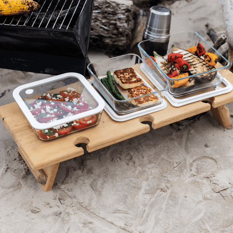 Glass Food Containers | Square 2pk