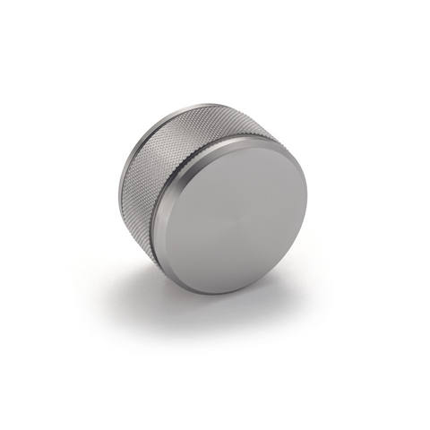H2310 Textured Cabinetry Knob, 3 x colours Finish: Matt black Nickel plated, brushed Gold coloured, brushed Dimensions: 50 x 30 mm Note: Please order screws separately:022.35.225: 22mm Screws for use with all Häfele handles where panel thickness is 16 - 1