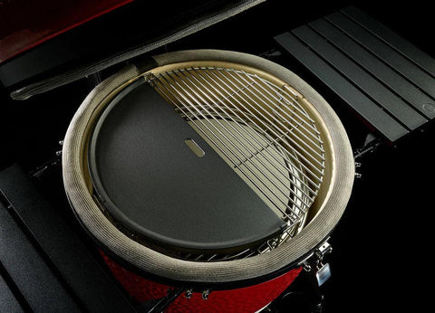 Kamado Joe Half Moon Cast Iron Reversible Griddle