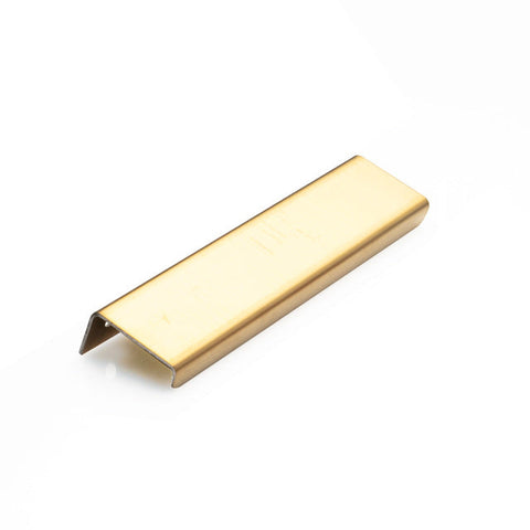 Momo Ferrara Lip Pull 150mm Brushed Brass FER150.BB - The Blue Space