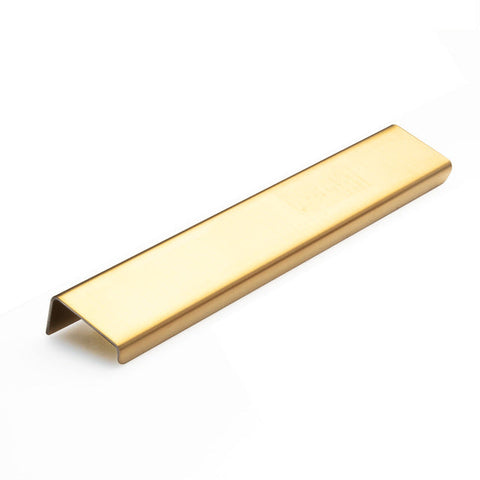 Momo Ferrara Lip Pull 200mm Brushed Brass FER200.BB - The Blue Space