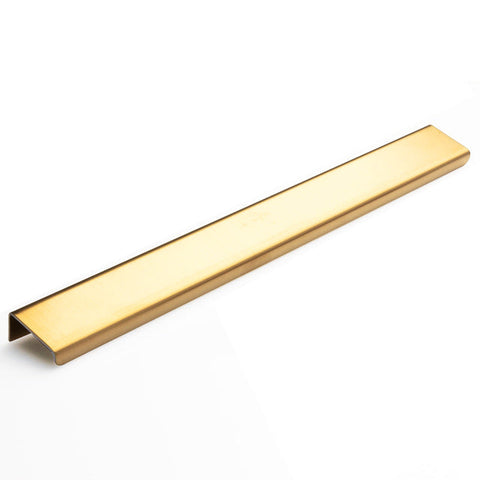 Momo Ferrara Lip Pull 300mm Brushed Brass FER300.BB - The Blue Space