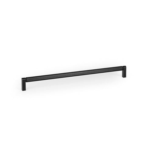 Momo Handles Brooklyn D Handle 320mm Brushed Black BKN0676.320.BBL - The Blue Space