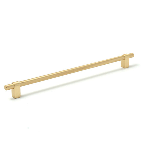 Momo Maida Bar Handle 320mm Brushed Satin Brass MBH320.BSB - The Blue Space