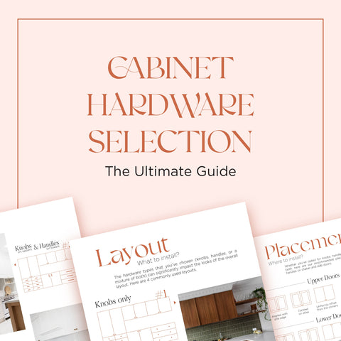 Cabinet Hardware Selection Guide