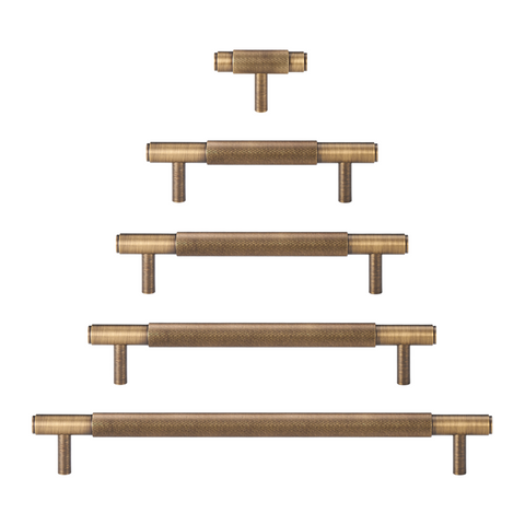 Twirlix Solid Brass Handle I | Bronze