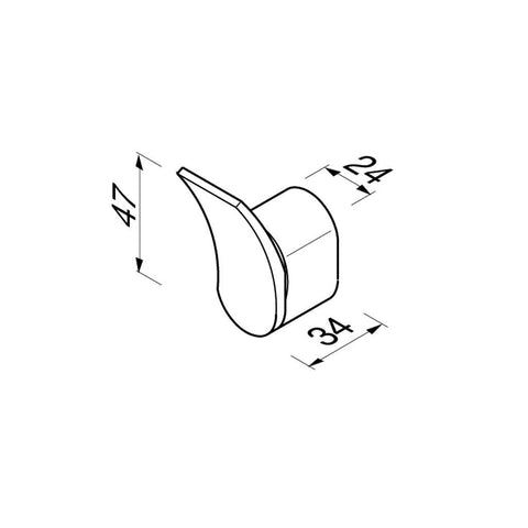 Wynk Collection - Mini Robe Hook