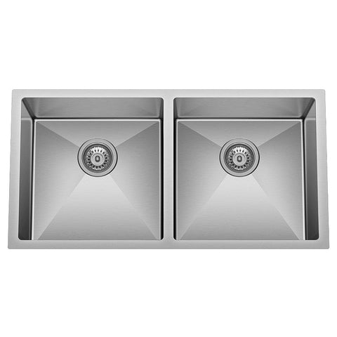 Sink Double Bowl Stainless Steel 875mm
