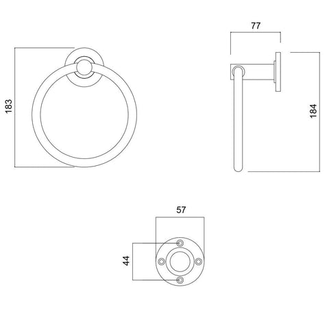 Mr Towel Ring