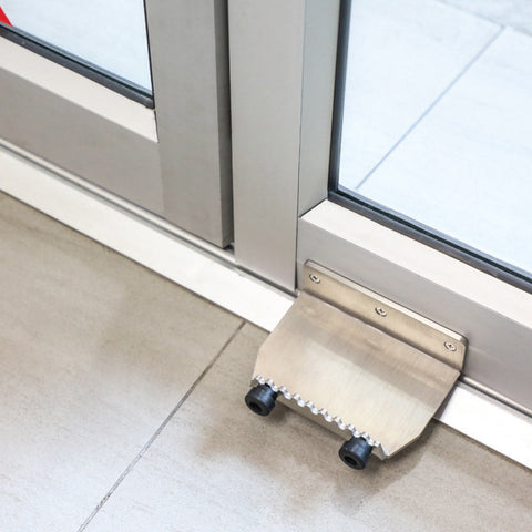 Stainless Steel Foot Plate - Handle-Free Door Opening
