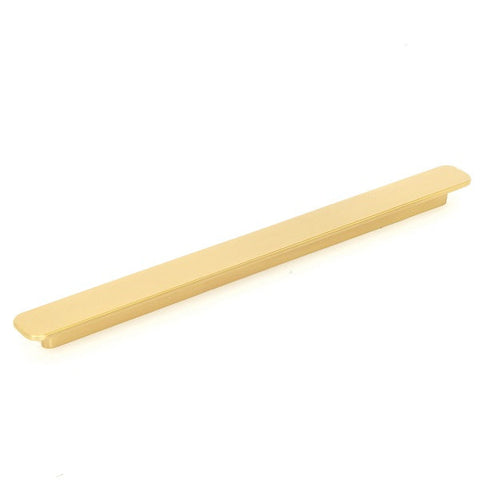 Momo Handle Aspen Pull Handle Brushed Satin Brass ASPH320.BSB - The Blue Space