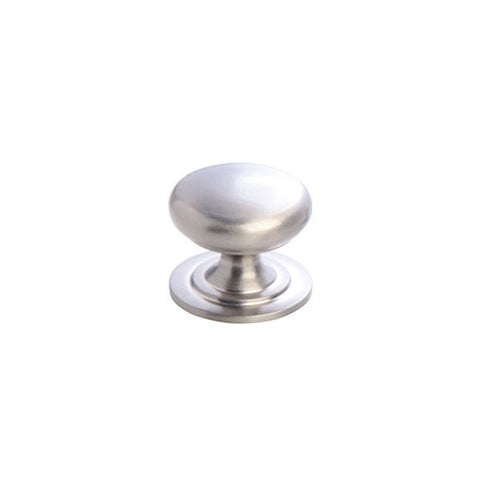 Bosco Plain Knob 32mm Brushed Nickel