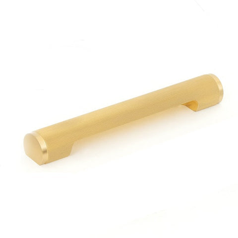 Manhattan Pull Handle Brushed Satin Brass