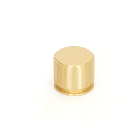 Sussex Knob Brushed Satin Brass