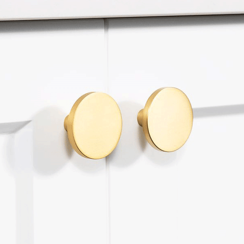 Como Knob Brushed Gold