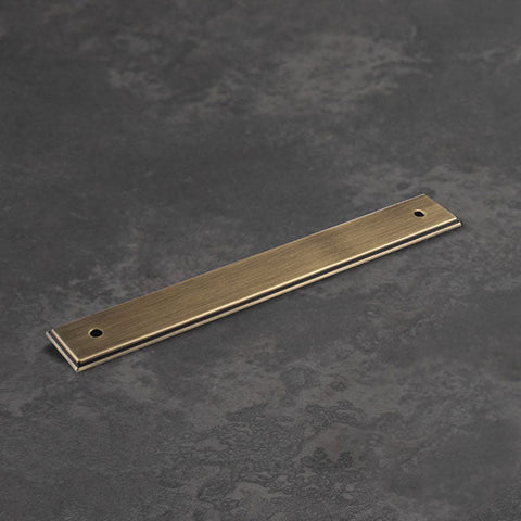 Barrington Backplate to Suit Bar Handle Dark Brushed Brass