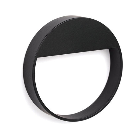 Bau Circular Handle 90mm Matt Black
