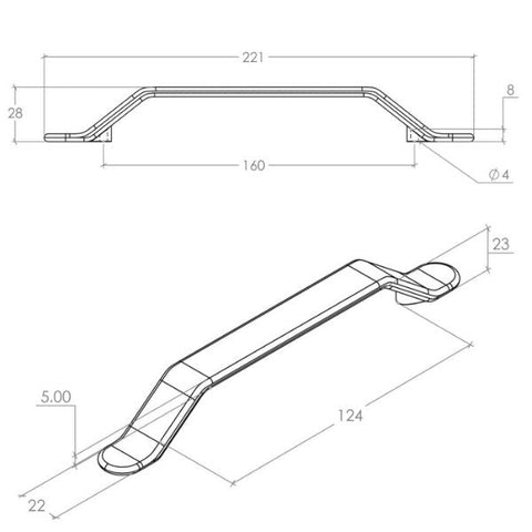 Belt D Handle Moss Grey