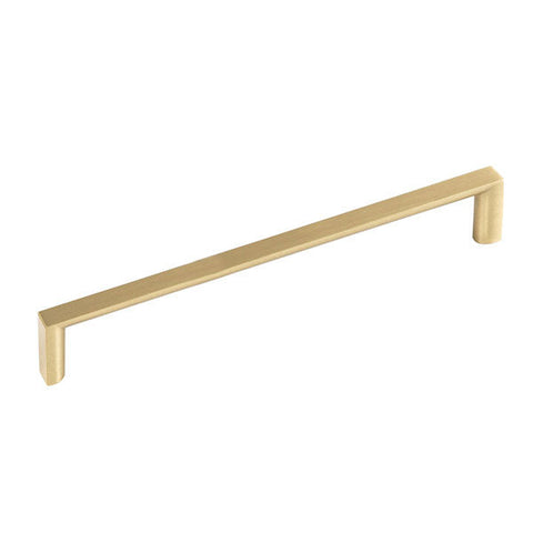 Momo Handles Dallas D Handle Brushed Matt Brass FDH224.BMB - The Blue Space