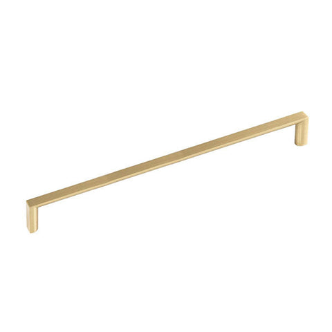 Momo Handles Dallas D Handle Brushed Matt Brass FDH352.BMB - The Blue Space