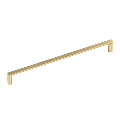 Momo Handles Dallas D Handle Brushed Matt Brass FDH448.BMB - The Blue Space