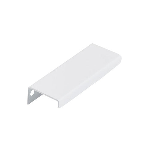 Momo Handles Ferrara Lip Pull 88mm White - The Blue Space