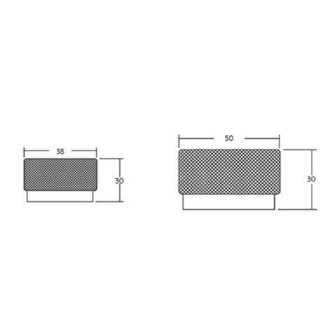 Graf Round Knob Brushed Dark Brass