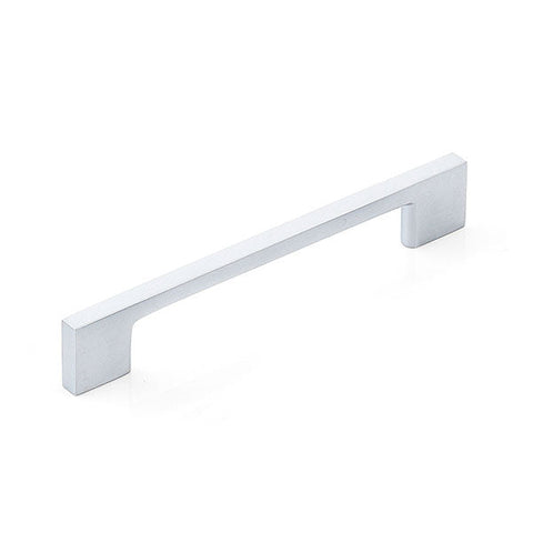 Momo Handles Livorno D Handle 128mm Satin Chrome - The Blue Space