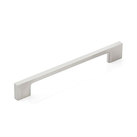 Momo Handles Livorno D Handle 160mm Dull Brushed Nickel - The Blue Space