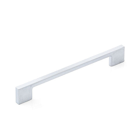 Momo Handles Livorno D Handle 160mm Satin Chrome - The Blue Space