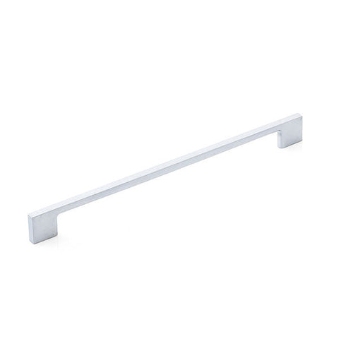 Momo Handles Livorno D Handle 192mm Satin Chrome - The Blue Space