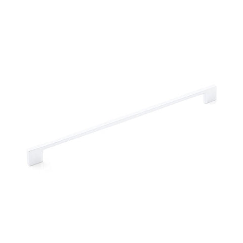 Momo Handles Livorno D Handle 320mm Matt White - The Blue Space