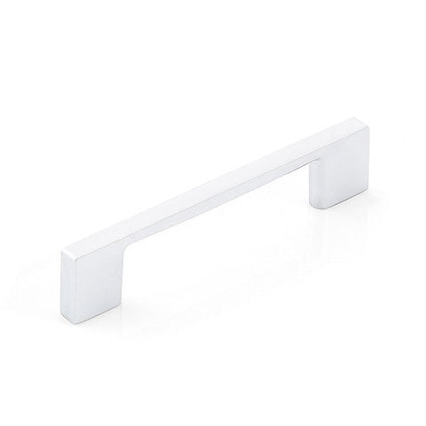 Momo Handles Livorno D Handle 96mm Matt White - The Blue Space
