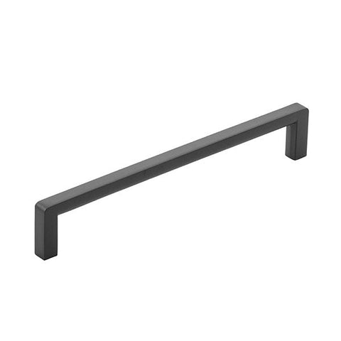 Momo Handles Milano D Handle 160mm Matt Black - The Blue Space