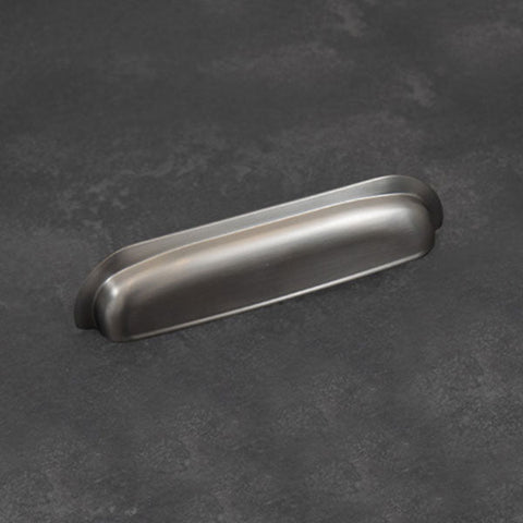 New Hampton Large Cup Pull 160mm Dull Brushed Nickel