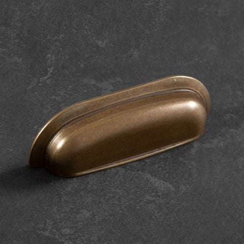 Hampton Wide Cup Pull 96mm Bronze