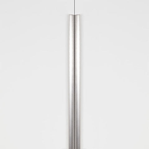 Momo Handles Ona Lip Pull Handle 1056mm Dull Brushed Nickel -The Blue Space