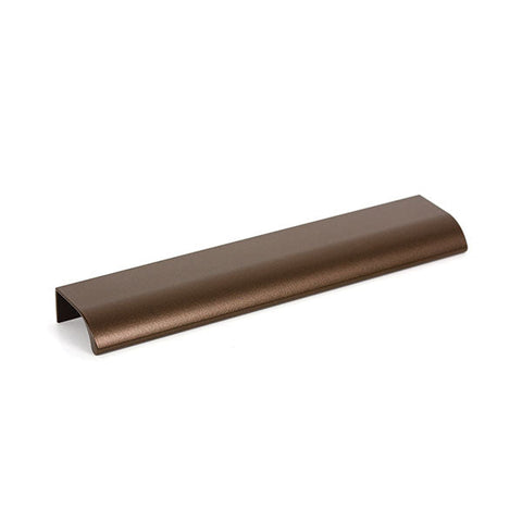 Momo Handles Ona Lip Pull Handle 128mm Metallic Golden Brown - The Blue Space