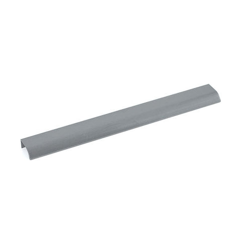Momo Handles Ona Lip Pull Handle 256mm Brushed Grey - The Blue Space