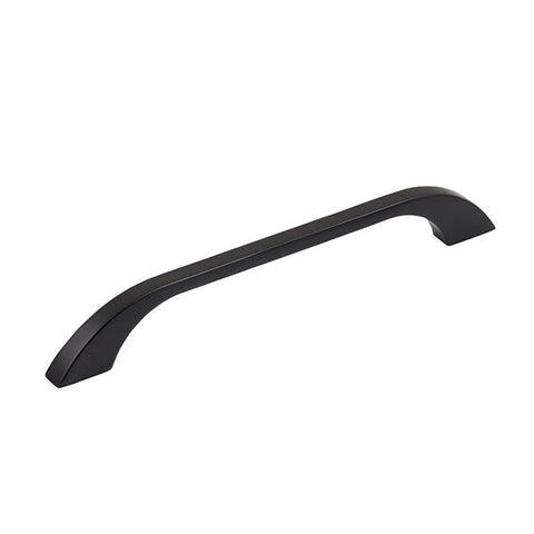 Momo Handles Prato Bow Handle 160mm Matt Black - The Blue Space