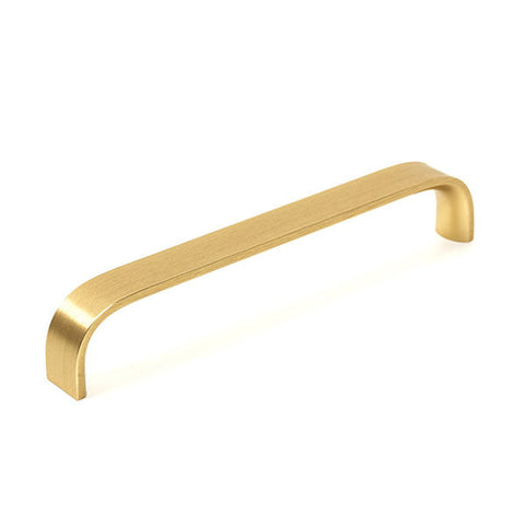 Momo Handles Sense Mini D Handle 160mm Brushed Dark Brass - The Blue Space