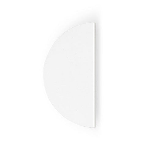 Momo Handles Sola Half Round Lip Pull 160mm White - The Blue Space