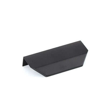 Momo Handles Vann Lip Pull Handle 64mm Matt Black - The Blue Space