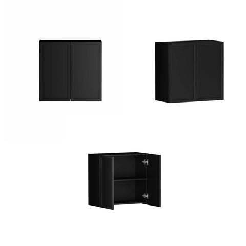 Hampshire Black Laundry Set 1960x600x2100 (Set B)