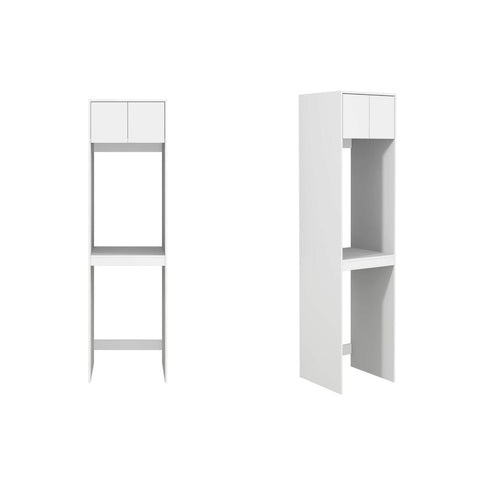 Hampshire White Laundry Cabinet Set 1960x600x2100 (Set C)