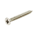 Hospa Pozidrive Countersunk Screws Material: Steel Finish: Nickel-plated, burnished, stainless steel Type of head: Countersunk Drive: Cross recess PZ Thread: Fully threaded Thread Ø: 3.5 mm 4.0 mm Head Ø H: 7.0 mm 8.0 mm Head thickness k: 2.1 mm 2.4 mm Cr